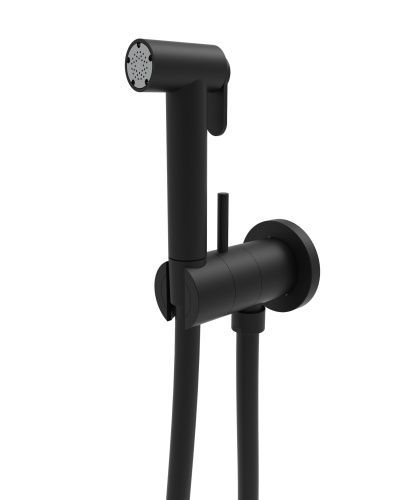 Гигиенический душ со смесителем Graffio Stella KSPAT101-07NEO черный