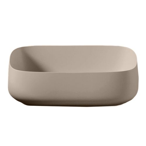 Раковина керамическая Artceram COGNAC COL009 41 00 60 см накладная цвет бежевый без отверстий под смеситель