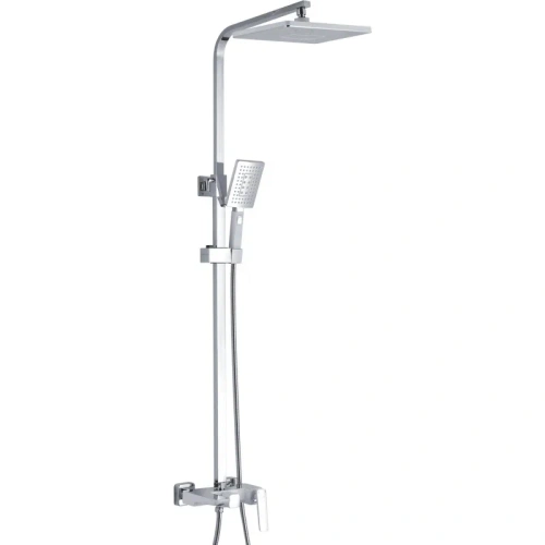 Душевая стойка Rose R1636F настенная цвет белый