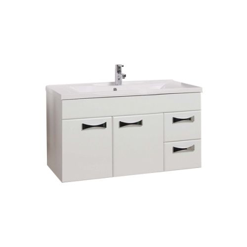 Тумба под раковину Aquaton Диор 1A167801DR010 80х40 подвесная цвет белый