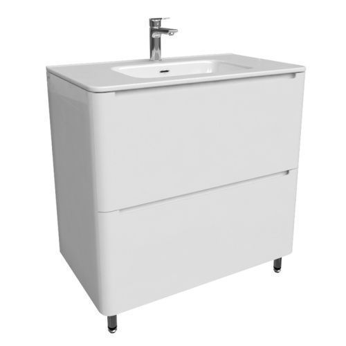 Тумба с раковиной Iddis Edifice EDI80WFi95K 80х50 напольная цвет белый