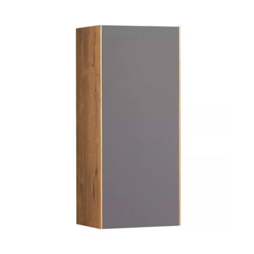 Шкаф Aquaton Сохо 1A258403AJA00 40х80 подвесной цвет серый