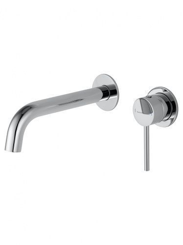 Смеситель для раковины Wonzon & Woghand Stick WW-88869017-CR встраиваемый в стену хром