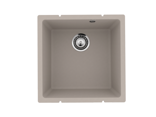 Кухонная мойка Ulgran Quartz Under 400-02 45х45 цвет бежевый