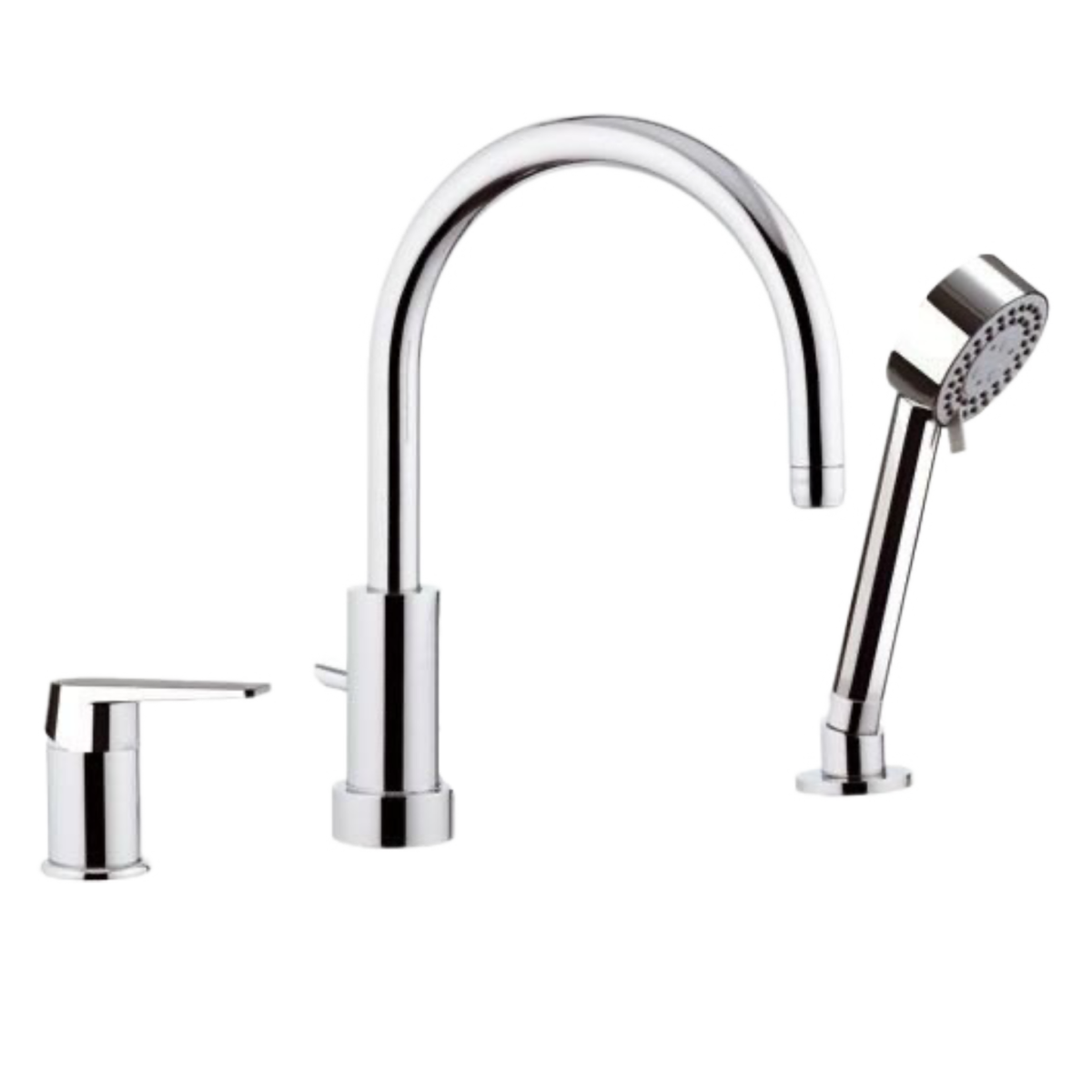 Смеситель Remer Dream D07 на борт ванны хром