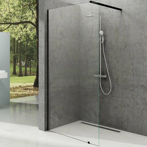 Душевая перегородка Ravak Walk-In GW9W00300Z1 60х200 стекло прозрачное профиль черный