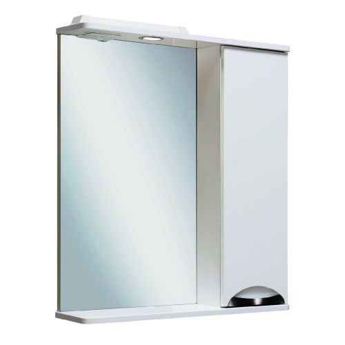 Зеркало-шкаф Runo БАРСЕЛОНА 00000001036 70х80 подвесной цвет белый