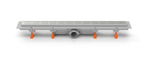 Душевой лоток Milleau FLOW M750FS 75х15 серый