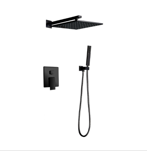Душевая система ALMAes Leine TVZ-0810 встраиваемая в стену цвет черный