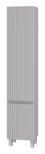 Шкаф-пенал Brevita Victory VIC-05035-500L 40х170 подвесной цвет серый