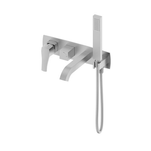 Смеситель для ванны и душа Wonzon & Woghand FLEX WW-88889072-BN встраиваемый в стену никель