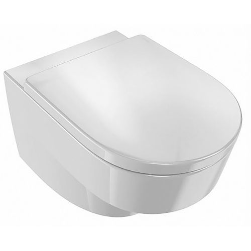 Чаша унитаза подвесная Jacob Delafon Odeon Rive Gauche EDR102-00 цвет белый без сиденья безободковая каскадный смыв