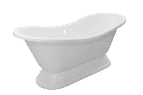 Ванна из литьевго мрамора Эстет Бостон ФР-00014526 180х75 отдельностоящая овальная