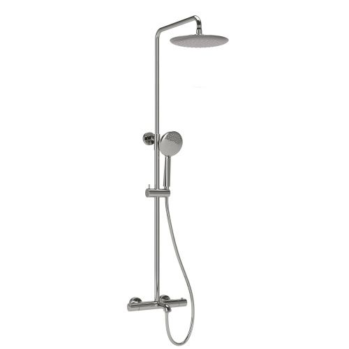 Душевая стойка Sancos Game SC3001LCH настенная цвет хром с термостатом