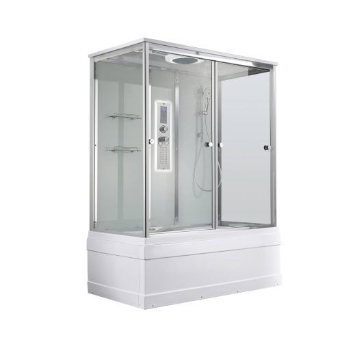 Душевая кабина AvaCan V V5017LED 170х90 прямоугольная с крышей ориентация универсальная