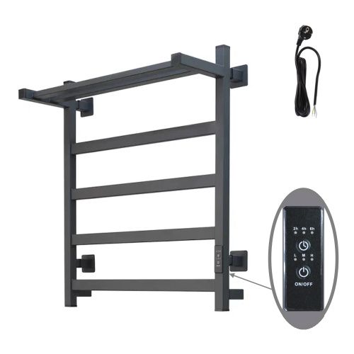 Полотенцесушитель электрический Тругор Пэк сп ПЭКсп20квП/6050графВГП 55х60 серый