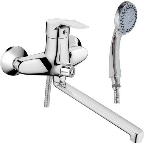 Смеситель для ванны и душа Haiba HB63 HB2263 настенный хром