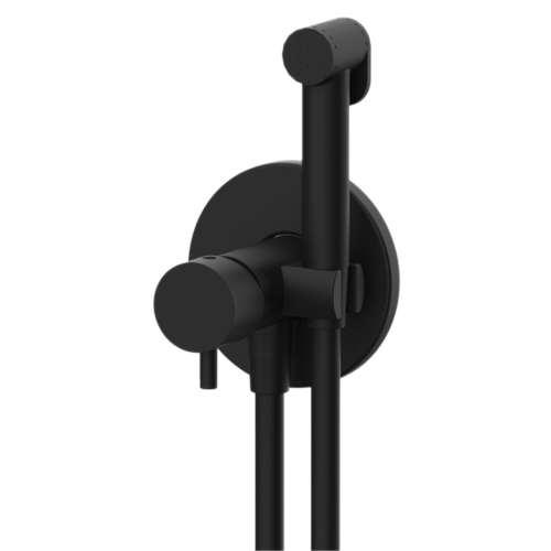 Гигиенический душ со смесителем Daniel TK645C254DC15 черный