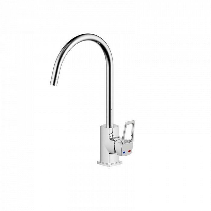Смеситель для кухни Milardo Atlantic ATLSB00M05 на мойку хром