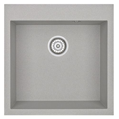 Кухонная мойка Granula 5102, БАЗАЛЬТ 50х50 цвет серый поверхность матовая