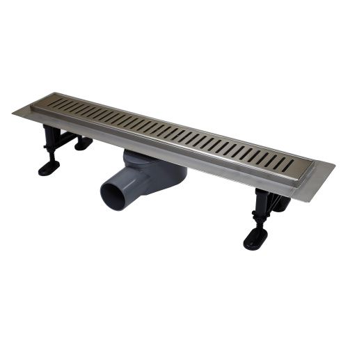 Душевой лоток Azario Stick AZPP01-90 Stick 90х5 нержавеющая сталь