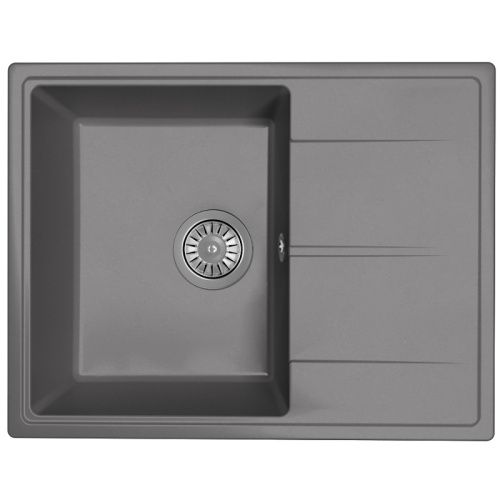Кухонная мойка Dr.Gans Оливия 620 25.150.B0620.410 60х50 цвет серый поверхность матовая