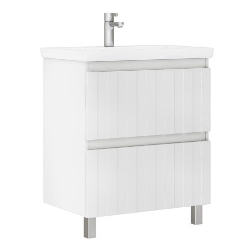 Тумба под раковину Vigo Finlay tn.FIN.COM.80.2Y 80х40 напольная цвет белый