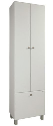 Шкаф-пенал Aquaton Симпл 1A137403SL010 50х200 напольный цвет белый
