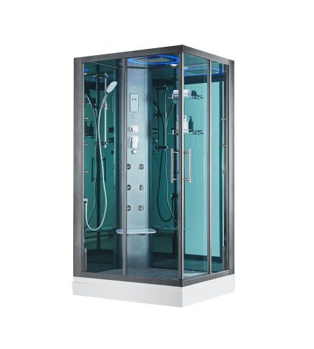 Душевая кабина SSWW BU621L 120х80 прямоугольная с крышей ориентация левая