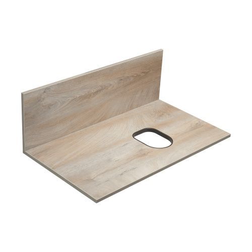 Столешница Aquaton Мишель 1A277003MIX40 80х50 накладная цвет коричневый