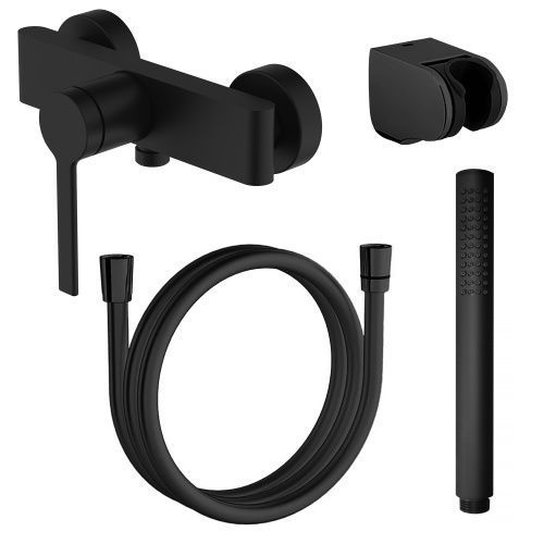 Смеситель Azario VINCENTE AZ-VRZ338326PA настенный черный