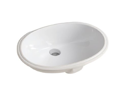 Раковина керамическая Artceram Diana DIL001 01 00 60х40 встраиваемая цвет белый без отверстий под смеситель