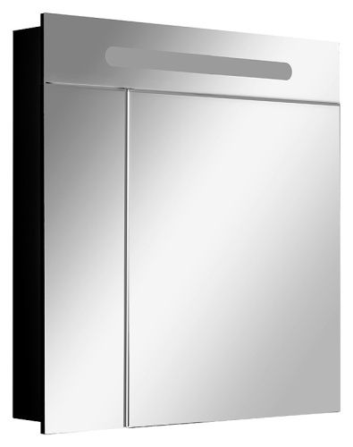 Зеркало-шкаф Roca VICTORIA NORD Z.RU90.0.010.0 80х80 подвесной цвет черный