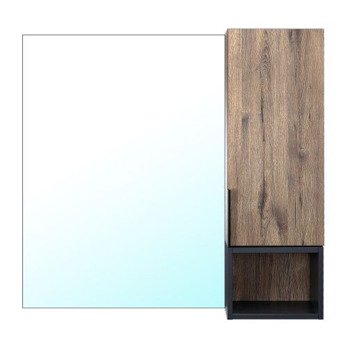 Зеркало-шкаф Azario GRIS CS00080416 90х80 подвесной цвет коричневый