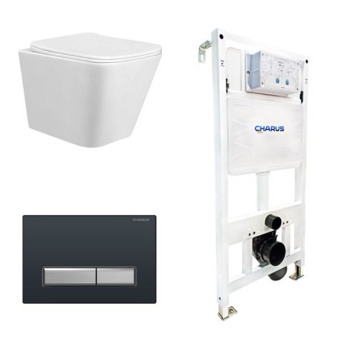 Сет унитаз + инсталляция + кнопка CC.300.80.01+FP.321.BBN.01+CR25200