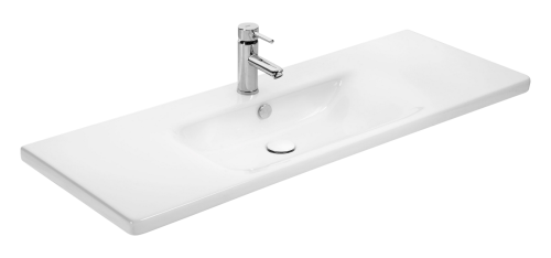 Раковина мебельная керамическая Dreja Soft 120 13120-KL 120х50 накладная цвет белый