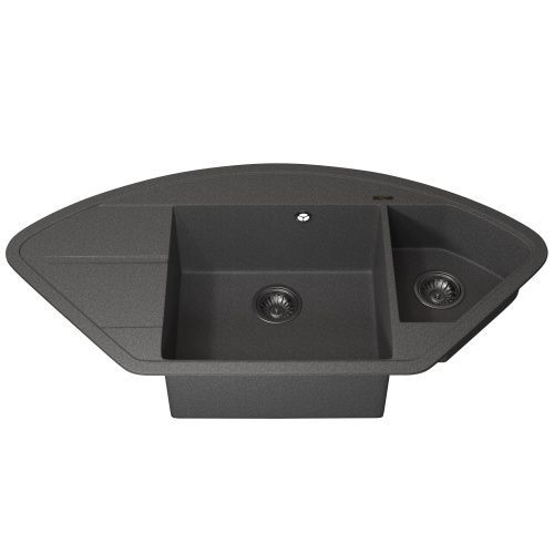 Кухонная мойка Uperwood Quartz Premium UPD-06 3910202122 100х50 цвет серый поверхность матовая