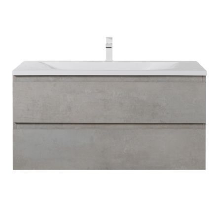Тумба под раковину Cezares MOLVENO MOLVENO-100-2C-SO-BET 100х50 подвесная цвет серый