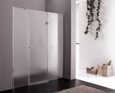 Душевая дверь Cezares VERONA VERONA-W-B-13-60+60/60-P-Cr-R 180х195 стекло рифленое профиль хром