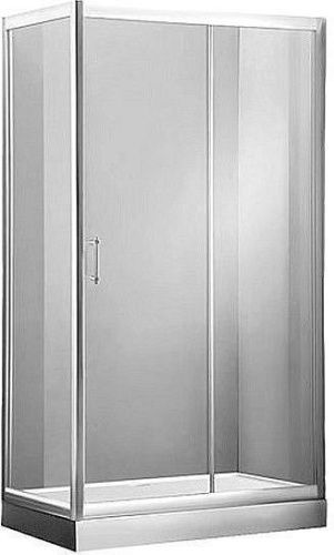 Душевой уголок Aquanet Alfa NAA1131 1600900 160х90 стекло прозрачное профиль хром без поддона