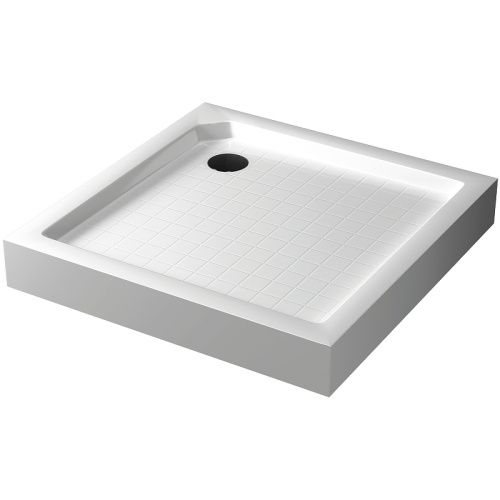 Душевой поддон из стеклопластика RGW SMC 57350188-01 80х80 белый с ножками