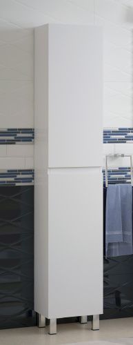 Шкаф-пенал Corozo Альтаир SD-00000503 40х190 напольный цвет белый