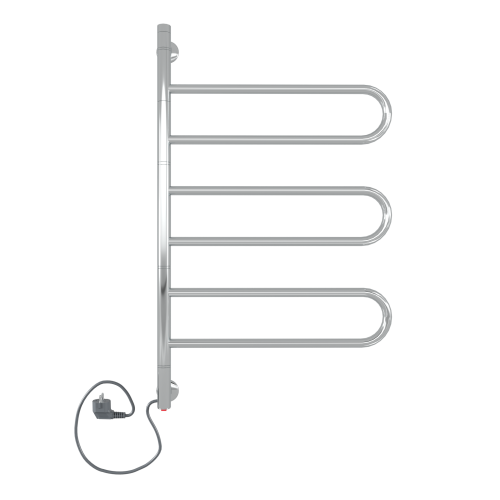 Полотенцесушитель электрический Indigo Veter 3P VTE75-45 45х75 хром