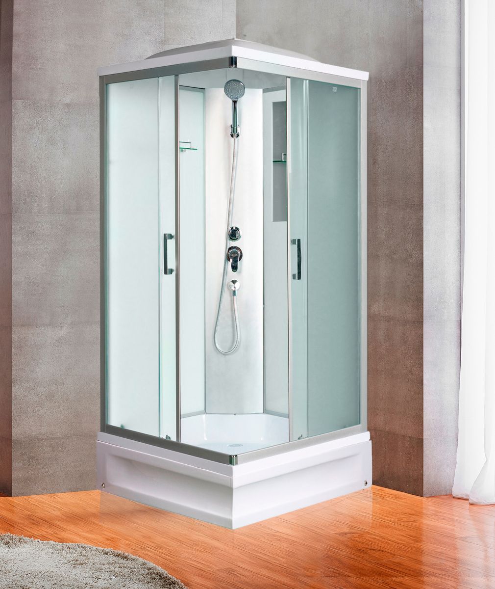 Душевая кабина River QUADRO 10000002437 90х90 квадратная с крышей ориентация универсальная