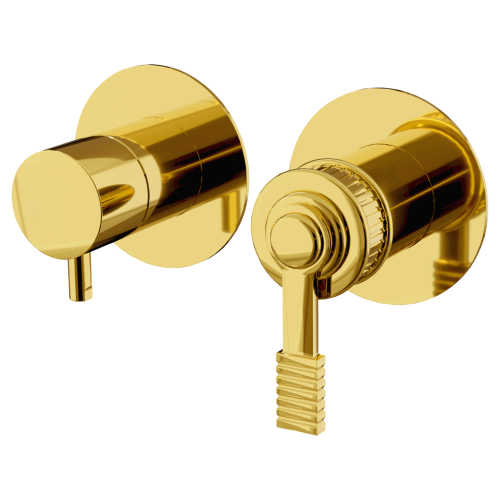 Смеситель для душа Remer Atelier AL93ZPDO встраиваемый в стену золото