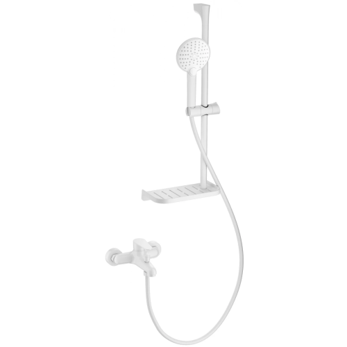 Душевой гарнитур Wonzon & Woghand Alfa WW-AE3201-MW настенный белый