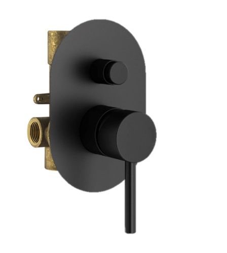 Смеситель для душа Plumberia Selection Ixo KIT1001NO встраиваемый в стену черный