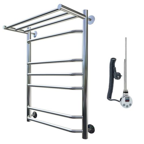 Полотенцесушитель электрический Тругор Браво Браво3/элТЭН8050П 55х80 хром