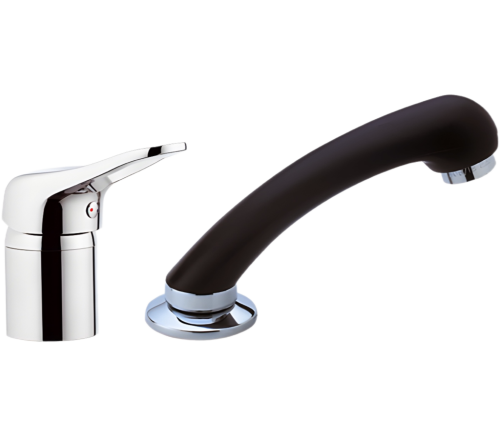 Смеситель для раковины Remer K66 настенный хром