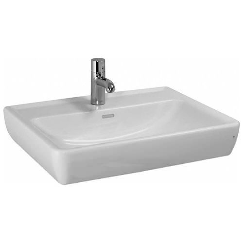 Раковина керамическая Laufen Pro 8.1895.2.000.104.1 60 см подвесная цвет белый 1 отверстие под смеситель